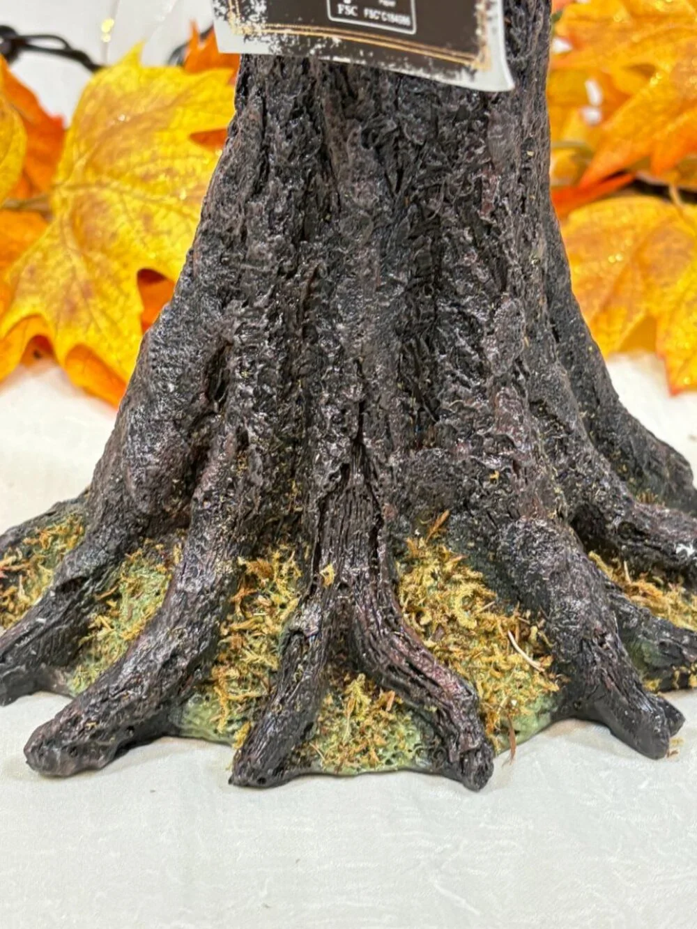 Halloween Spooky Night Faceless Witch Tree Figurine Jack O Lantern Figure New